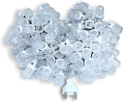 Rice Lights 40 LEDs 10 m Multicolor Flickering, Color Changing String Rice Lights(Pack of 1)