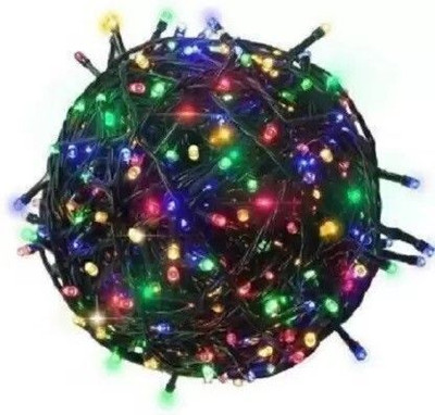 diwalilights 220 LEDs 50 m Multicolor Color Changing, Flickering, Steady Flower Rice Lights(Pack of 1)