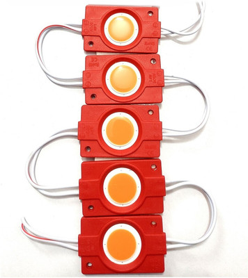 AP Source 5 LEDs 1 m Red Color Changing, Steady, Flickering Bulb Rice Lights(Pack of 5)