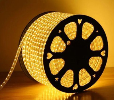 Dr MURECO 6500 LEDs 50 m Gold Steady Strip Rice Lights(Pack of 1)