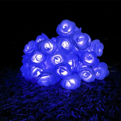 NISCO 20 LEDs 4 m Blue Steady Flower Rice Lights(Pack of 1)
