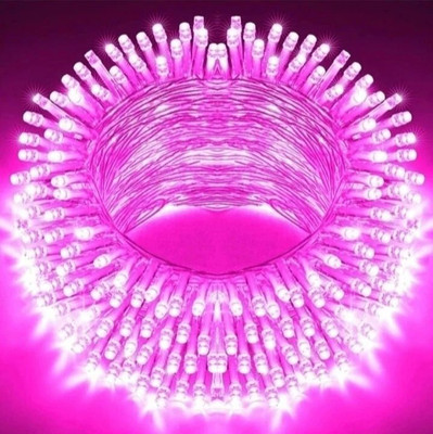 Herikon 40 LEDs 11.5 m Pink Steady Ball Rice Lights(Pack of 1)