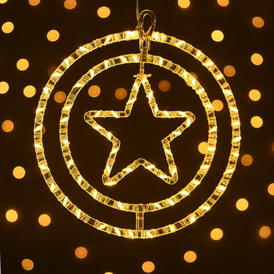 MPROW 50 LEDs 0.3 m Yellow Flickering Star Rice Lights(Pack of 1)