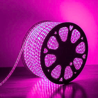 BellGrey 1200 LEDs 10 m Pink Steady String Rice Lights(Pack of 1)