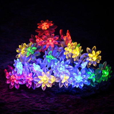 RaajaOutlets 20 LEDs 4.5 m Multicolor Steady Flower Rice Lights(Pack of 1)