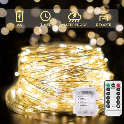 Party Propz 20 LEDs 10 m White Steady String Rice Lights(Pack of 1)
