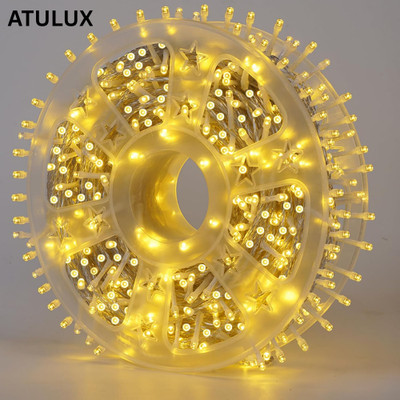 ATULUX 325 LEDs 39 m White, Yellow Steady String Rice Lights(Pack of 1)