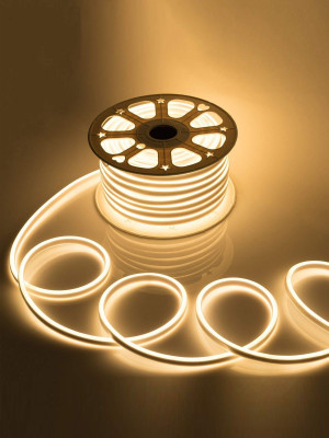 AgroCulture 600 LEDs 5 m Yellow Steady Strip Rice Lights(Pack of 1)