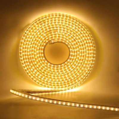 Peafowl Wholesale 1200 LEDs 10 m Gold Steady Strip Rice Lights(Pack of 1)