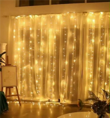 Local Charm 140 LEDs 12.5 m Gold Steady String Rice Lights(Pack of 5)