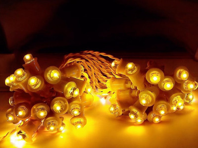 Shiv Shankar Sells 50 LEDs 10 m Yellow Steady Bulb Rice Lights(Pack of 1)