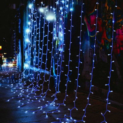 CANDLE 40 LEDs 11 m Blue Steady String Rice Lights(Pack of 1)