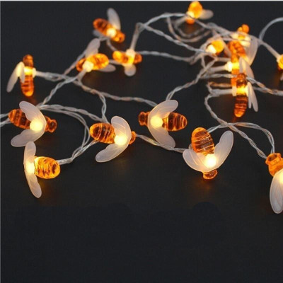 WunderVoX 16 LEDs 2.43 m Orange Steady String Rice Lights(Pack of 1)