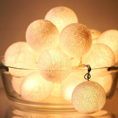 Ascension 16 LEDs 3.5 m Yellow Steady Ball Rice Lights(Pack of 1)