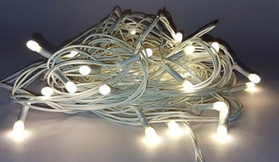 zindal 42 LEDs 17 m White Steady Ball Rice Lights(Pack of 2)
