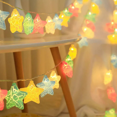 Style Homez 15 LEDs 3 m Yellow Steady, Flickering Star Rice Lights(Pack of 1)