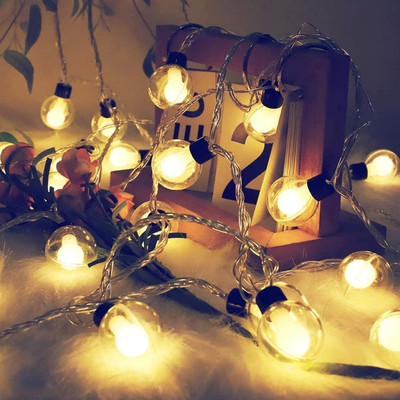 Party Propz 14 LEDs 4 m White Steady Ball Rice Lights(Pack of 1)