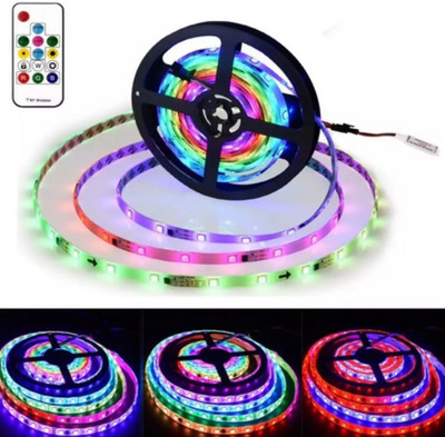 SHREESHAYAMTRADER 6 LEDs 4 m Multicolor Color Changing Strip Rice Lights(Pack of 1)