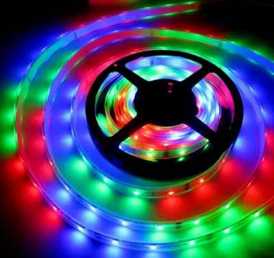 Steko 210 LEDs 4 m Multicolor Steady Strip Rice Lights(Pack of 1)
