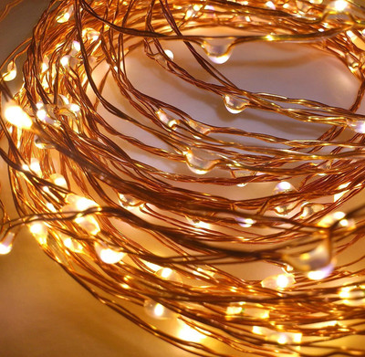 Opb 100 LEDs 5 m White Steady String Rice Lights(Pack of 1)