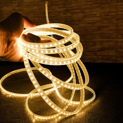 Trendx 340 LEDs 2.79 m Yellow Steady Strip Rice Lights(Pack of 1)