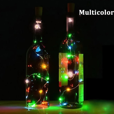 DeoDap 20 LEDs 2 m Multicolor Color Changing, Flickering, Steady String Rice Lights(Pack of 2)