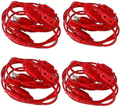 Rbcraft 10 LEDs 2.03 m Multicolor Steady String Rice Lights(Pack of 4)