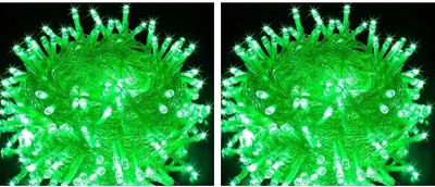 NEERUSSTORE 36 LEDs 12 m Multicolor Steady Ball Rice Lights(Pack of 2)