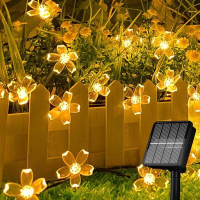 AERYS 75 LEDs 10 m Yellow Color Changing Flower Rice Lights(Pack of 1)