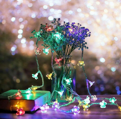 SAYENY 35 LEDs 6 m Multicolor Steady Flower Rice Lights(Pack of 1)
