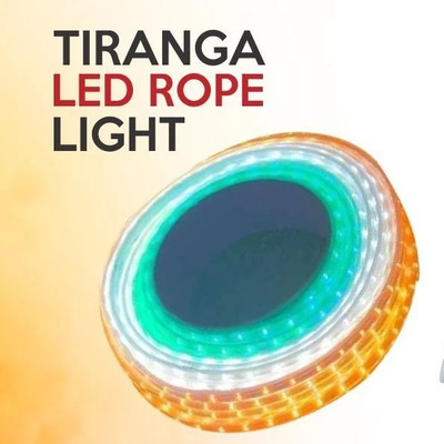 WunderVoX 1800 LEDs 15 m Orange, White, Green Steady Strip Rice Lights(Pack of 1)
