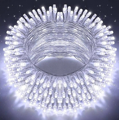 ASTERN 44 LEDs 12 m White Steady String Rice Lights(Pack of 1)