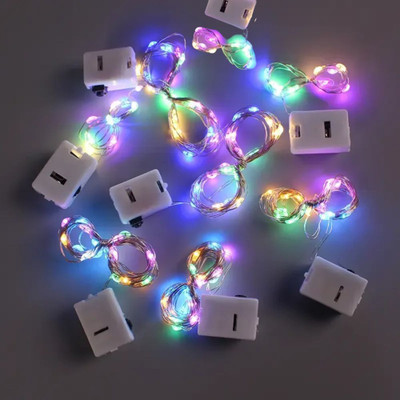 Trust Ware 20 LEDs 2 m Multicolor Flickering, Steady String Rice Lights(Pack of 8)