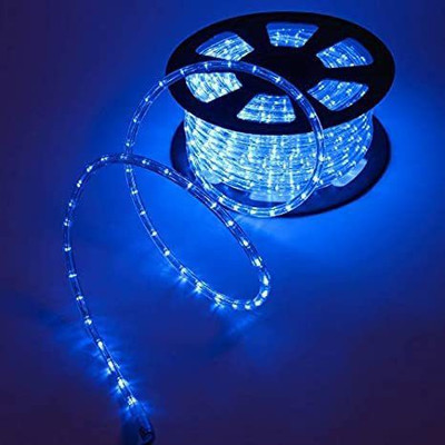 MX Glow 3600 LEDs 10 m Blue Steady Strip Rice Lights(Pack of 1)