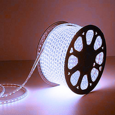 33 Foot 10M Rope Light Waterproof High Brightness For Indoor/Outdoor Use 1200 LEDs 10 m White Steady Strip Rice Lights(Pack of 1)