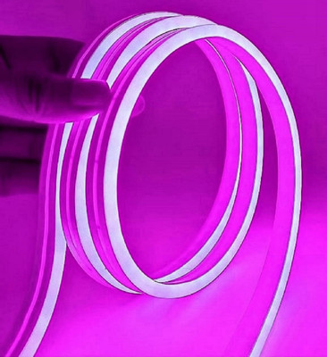 Steko 120 LEDs 1 m Purple Steady Strip Rice Lights(Pack of 1)