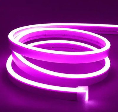 Fury 600 LEDs 5 m Purple Steady Strip Rice Lights(Pack of 1)