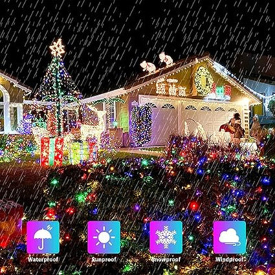 Kingdom 90 LEDs 23 m Multicolor Steady String Rice Lights(Pack of 1)