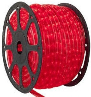 TRAVON 200 LEDs 5 m Red Steady Strip Rice Lights(Pack of 1)