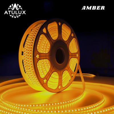 ATULUX 3150 LEDs 45 m Orange, White Steady Strip Rice Lights(Pack of 1)