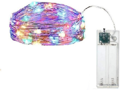 xenith 30 LEDs 3 m Multicolor Steady String Rice Lights(Pack of 1)