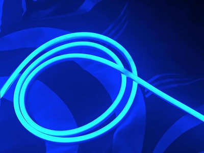 neha decoration 360 LEDs 5 m Blue Steady String Rice Lights(Pack of 1)