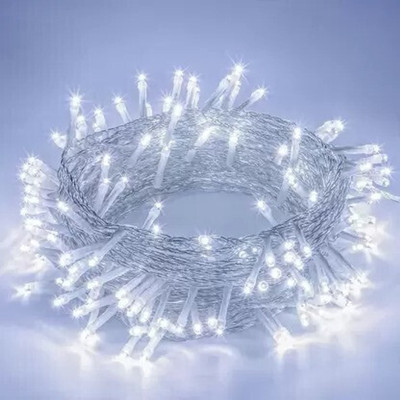 MPROW 40 LEDs 11 m White Steady String Rice Lights(Pack of 1)