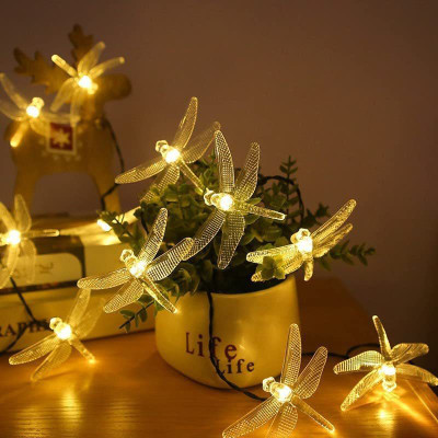 RSP Quality Bit 16 LEDs 5 m Yellow Steady Butterfly Rice Lights(Pack of 1)