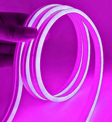 Wetrix 120 LEDs 1 m Purple Steady Strip Rice Lights(Pack of 1)