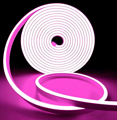 Kavyashine 600 LEDs 5 m Pink Flickering Strip Rice Lights(Pack of 1)