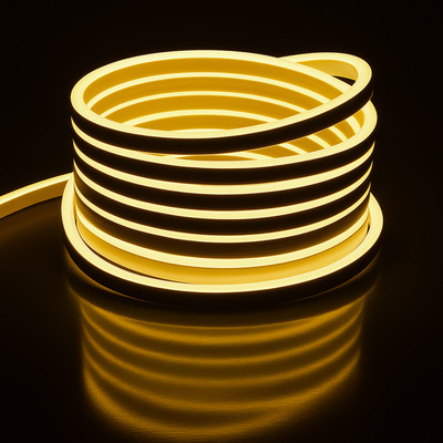 MPROW 600 LEDs 5 m Yellow Steady Strip Rice Lights(Pack of 1)