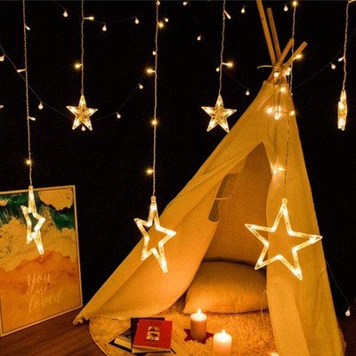 ZESTRUM 132 LEDs 3 m Yellow Flickering Star Rice Lights(Pack of 1)