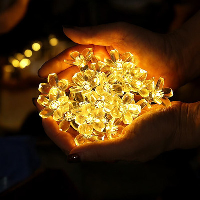 RaajaOutlets 40 LEDs 5.99 m Yellow Steady Flower Rice Lights(Pack of 1)