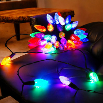 HASRU 35 LEDs 3.99 m Multicolor Steady Bulb Rice Lights(Pack of 1)